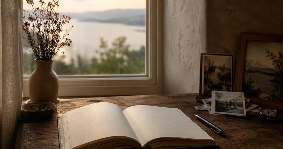 Defter tutmanın anıları, duyguları ve yaşam hedeflerini kayıt altına alan yönünü anlatan blog yazısı kapak görseli.